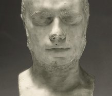 Fiona Pardington, Portrait of a Life-cast of Pierre-Marie Alexandre Dumoutier, 2010. Courtesy of the Musee de l'Homme (Musee National d'Histoire Naturelle), Paris, the artist and Two Rooms
