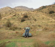 Rebecca Ann Hobbs, Photoshoot, 2005, lightjet print, 100 x 100mm