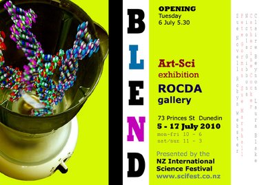 Blend: Sci-Art postcard