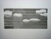 Esther Leigh, Idle Fleet #10, 2010, Sellotape drawing
