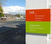 Jar signage