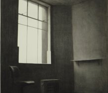Jude Rae, Victoria Chambers VIII, 2006, charcoal on Fabriano ragpaper, 1500 x 2000 mm