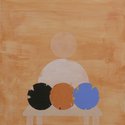Denys Watkins, Three Spheres of Joy, 2010, acrylic on canvas, 750 x 750 mm
