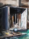 Tim Thatcher, Home, 2010, oil on canvas, 505 x 660 mm