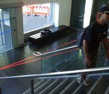 Rob Gardiner installation at Window