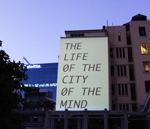 Young-Hae Chang Heavy Industies, The Life of the City of the Mind, Freyberg Place