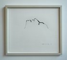 Bruce Nauman, Untitled (Head), drypoint etching , 432 x 495 mm