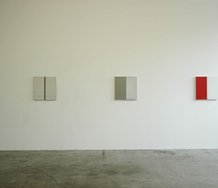 Callum Innes at Jensen: Agitated Vertical, 2009; Untitled No. 147, 2010; Untitled No. 75, 2010