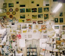 Allan McDonald, Woodville, 2010, photograph in light box, image courtesy of the artist, Anna Miles and Auckland Council