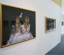 Two Richard Orjis works, Bed In, and I hope It's Not too Late, both 2010, C type photographic prints, courtesy of the artist and Melanie Roger Gallery.