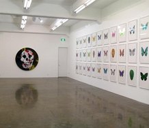 Damien Hirst's The Dead and The Souls at Gow Langsford