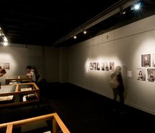 Installation of The Victorian Album: The Feminine and the Personal, curated by Sandy Callister as part of in camera: a project series around and about collecting, at the Adam Art Gallery, 2011. Photo: Robert Cross.