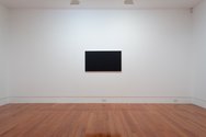 Matt Henry, Untitled from the series 16;9 (Grey), 2011, acrylic on linen, cedar stretcher, 647 x 1150 x 32 mm
