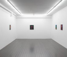 Nicola Farquhar's New Paintings installed at Hopkinson Cundy