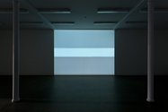 Clinton Watkins, Force Field, 2011, standard definition video, dual projection, aspect ratio variable, stereo sound. Photo by Sam Hartnett.