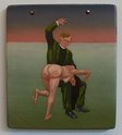 Roger Boyce, Redemption of the Pagans; An Allegory, 2010, oil and acrylic polymer on hardwood panel, 355 x 300 mm