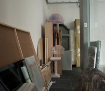 To Take Place, behind the glass, at Window