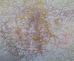 Katie Thomas, Swarm, 2012, oil on canvas, 1450 x 1450 mm