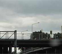 Listening to the cabbie on the way back