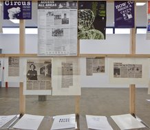 ARTSPACE, Every cloud has a silver lining, at ARTSPACE. Photo Samuel Hartnett