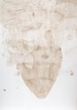 Richard Orjis, Shelter, 2011, soil on paper, 1030 x 730 mm
