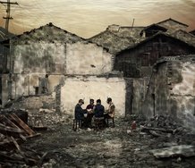 Yang Yi, Old Town of Kaixian: Dormitory on Ring Road (Uprooted #12)   2007  Lightjet print  Courtesy of the artist and M97 Gallery, Shanghai  