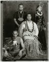 Shigeyuki Kihara, The High Chief and His Subjects, gelatin silver print, 2003, courtesy of the artist, Auckland