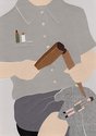 Gavin Hurley, Break, 2012, unique paper collage, 380 x 280 mm