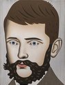 Gavin Hurley, Boy with Colenso's Beard, 2012, oil on linen, 450 x 350 mm