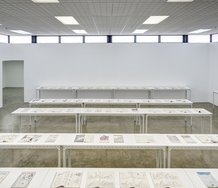 Saul Steinberg,  THE NEW YORKER. NEW YORK, 1945-2000 (HAROLD, WILLIAM, ROBERT, TINA, DAVID, EDS.)  At Artspace. Photo by Sam Hartnett