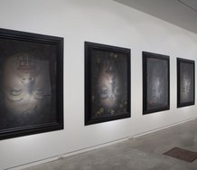 Fiona Pardington, EREWHON: Left for Dead in the Field of Dreams, downstairs at Two Rooms. Image by Jennifer French