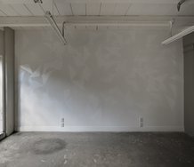 Jeena Shin at RM, Procedure-Rm-2012, 2012, acrylic on wall. Photo: Sam Hartnett