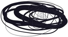 Louisa Bufardeci, Australia b.1969 | (In a very short space of time through very short times of space) the universe devolves into a string 2012 | Digital sketch for wall drawing for APT7 | Image: Courtesy Anna Schwartz Gallery