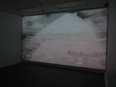 Rangituhia Hollis, Kei mate mangopare, 2012, video projection at The Film Archive.