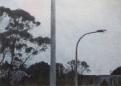 Gary McMillan, Untitled #3, 2011, acrylic on matt board, 220 x 305 mm. Photo: Kallan MacLeod