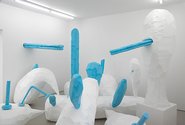 Peter Robinson, Ack (re-Ack), 2006-2013, polystyrene, polymer foam, fittings, installation dimensionsvary. 2800 x 4700 x 4200 approx. overall. 