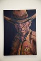 Danny Brisbane, The Sheriff, acrylic on canvas.   Photo: Murray Eskdale