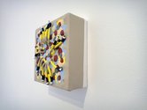 Graham Fletcher, Untitled (Wish Landscape), 2005, acrylic on canvas, 102 x 102 x 40 mm