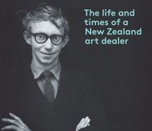 The cover of 'Peter McLeavey: The Life and Times of a New Zealand Art Dealer'.