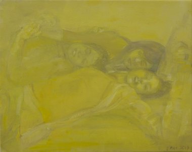 Seraphine Pick, Pile Up, 2013, oil on canvas, 400 x 500 mm