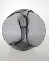 Chiara Corbelletto, Emergence, metal mesh, 270 x 270 x 240 mm