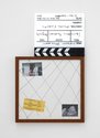 Oscar Enberg, Casting Call for Slouching Towards Dignity, 2013 digital prints on premium lustre, permanent marker on passe-partout and clapper board 630 x 360mm 