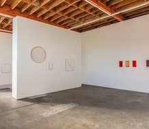 Johl Dwyer's Icicles installed at Tim Melville Gallery. Photo: Kallan MacLeod