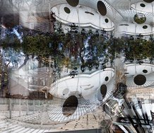 Deborah Crowe, Scape VI, 2013, digital print on Hahnemuhle paper. Photo: Crowe
