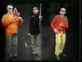 Pirate TV programme. 1989-1991.  Still from PTV episode (Music Pages).  Courtesy of Saint Petersburg Video Archive