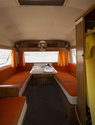 Installation inside the seventies Concord caravan