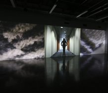 Suzie Gorodi, Corridor Series, 2014, digital video and audio, 9.20 mins