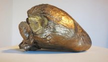 Melissa Coote, Heart I, 2014, bronze unique, 150 x 200 x 250 mm