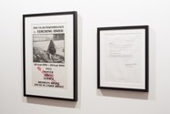 Documentation of Tehching Hsieh's One Year Performance 1981-1982, as installed at Te Tuhi. Photo: Sam Hartnett.
