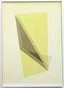Kristy Gorman, Free Form (Yellow), ink on board, 430 x 310 mm framed